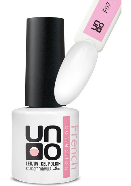 Uno Color Base French Collection Jel Cila 15 ml – Led/uv Uyumlu Soak Off Formüllü Kalıcı Oje
