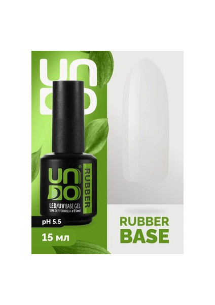 Uno Base Coat Rubber Kauçuk Bazlı Led/uv Uyumlu Base Gel 15 Ml. fırsatları