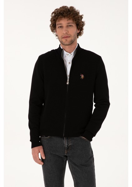 Erkek Siyah Hırka (Triko) 50307800-VR046