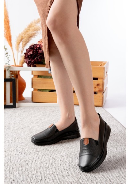 Kadın Wanetti Delikli Babet Anne Ayakkabısı Günlük Ayakkabı Babet fırsatları