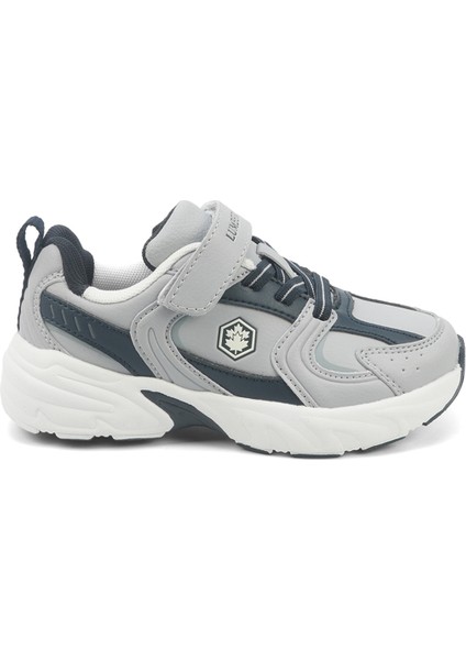 Polıta Pu 5pr Gri Erkek Çocuk Spor Ayakkabı