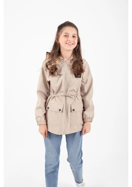 Kız Çocuk Mevsimlik Su Itici Çıtçıt Kapamalı Cepli Yağmurluk M00752 fiyatları