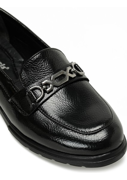 322018R.Z 5pr Siyah Kadın Loafer