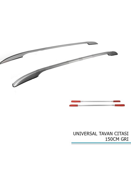 Üniversal Tavan Çıtası Gri 150CM
