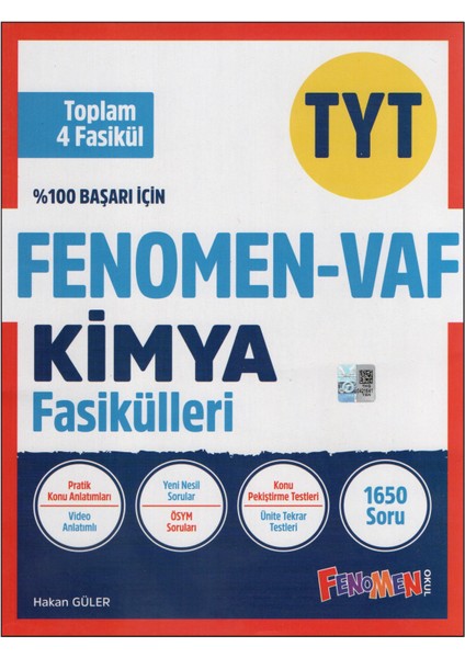 Fenomen -Vaf Tyt Kimya Fasikülleri