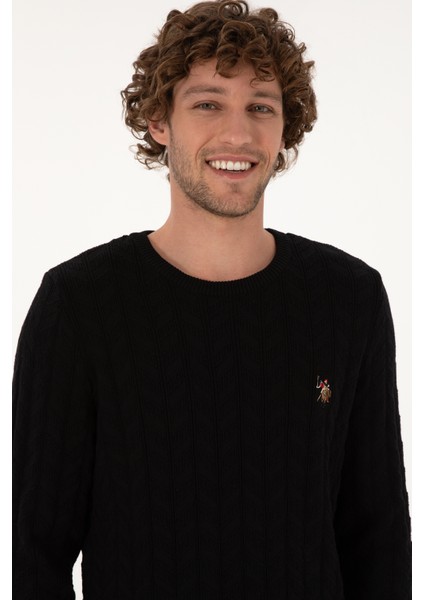 Erkek Siyah Kazak /triko 50307836-VR046 fiyatları