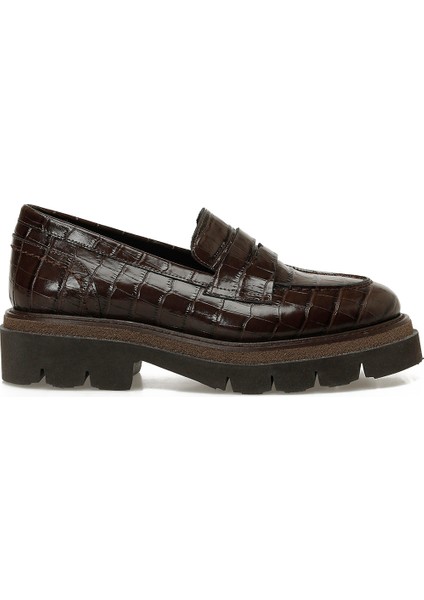 Rozel 5pr Kahverengi Kadın Loafer
