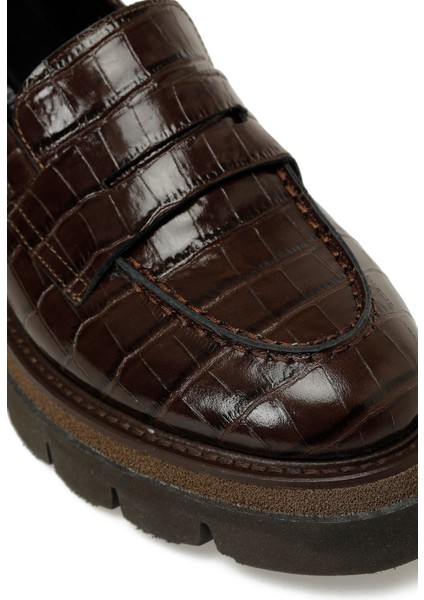Rozel 5pr Kahverengi Kadın Loafer