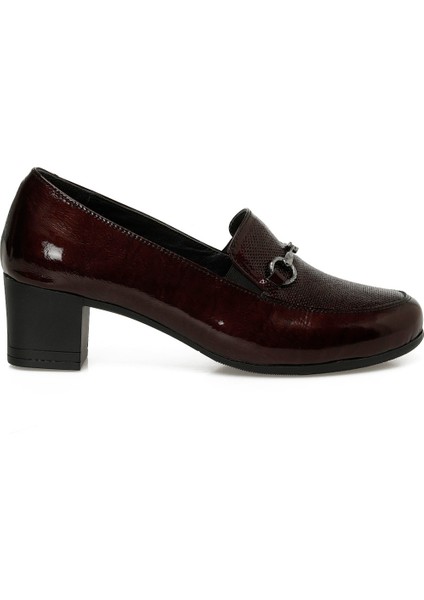 105620.RZ5PR Bordo Kadın Topuklu Ayakkabı