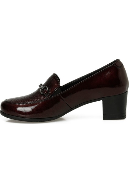 105620.RZ5PR Bordo Kadın Topuklu Ayakkabı modelleri