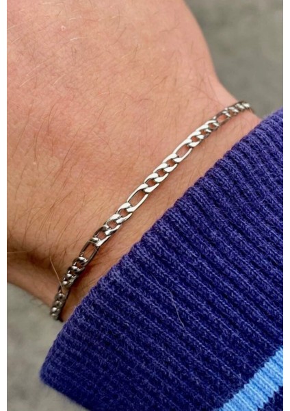 Paslanmaz Çelik 4mm Spor Model Erkek Zincir Bileklik fiyatları