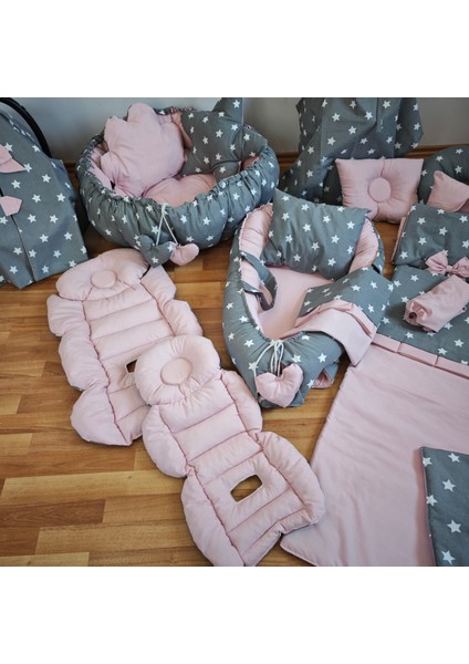 Koyu Yıldız Pudra 16 Parça Babynest Seti fırsatları