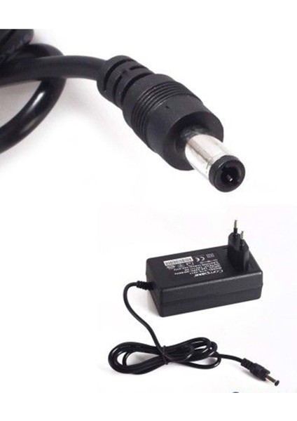 CTA-3511 12 Volt 3 Amper 5.5mm x 2.5mm Plastik Kasa Adaptör