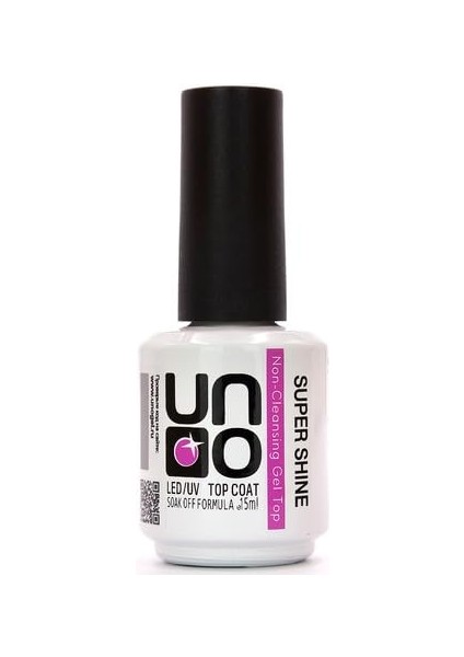 Uno Orijinal Top Coat Super Shine 15ML – Yüksek Parlaklık ve Uzun Süre Kalıcılık