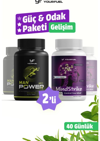 ManPower & MindStrike | 40 Günlük Paket