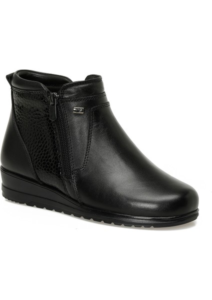 105654.Z5PR Siyah Kadın Dolgu Topuk Bot fiyatları