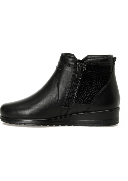 105654.Z5PR Siyah Kadın Dolgu Topuk Bot modelleri