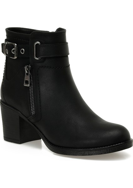 24K-1031 5pr Siyah Kadın Topuklu Bot fiyatları