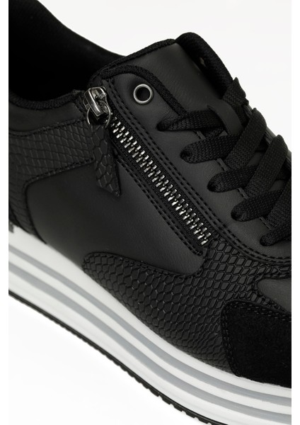 Anna W 5pr Siyah Kadın Sneaker