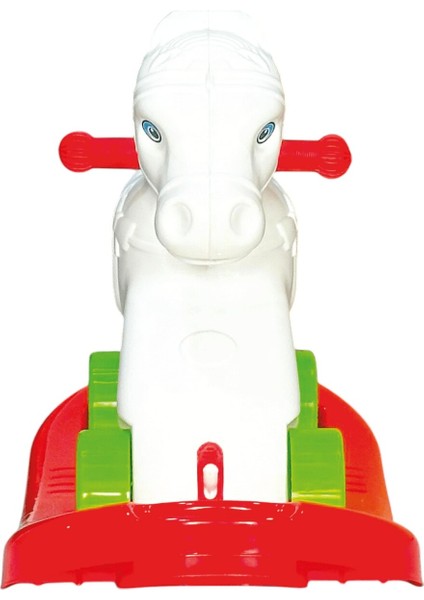 Beyaz Çocuk Bebek Sürülebilir Sallanan At, Eğlenceli ve Güvenli Oyuncak fiyatları