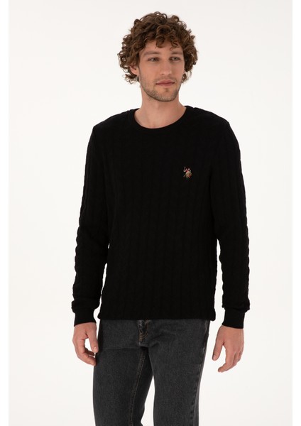 Erkek Siyah Kazak /triko 50307836-VR046 modelleri