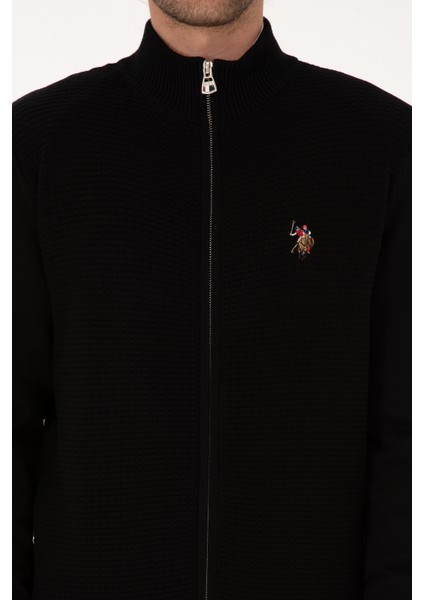 Erkek Siyah Hırka (Triko) 50307800-VR046