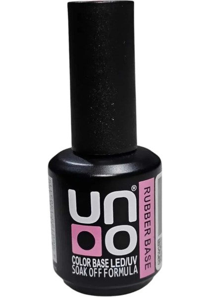 Uno Neon Rubber Base Kalıcı Oje Rose Color Gül Pembe 15 ml Led/uv Jel Cila Soak Off fiyatları