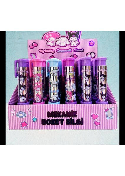 Kuromi My Melody Cinnamoroll Roket Silgi Ister 1 Adet Ister 2 Adet Ister 4 Adet modelleri