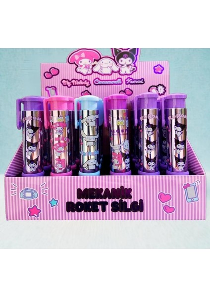 Kuromi My Melody Cinnamoroll Roket Silgi Ister 1 Adet Ister 2 Adet Ister 4 Adet indirimleri