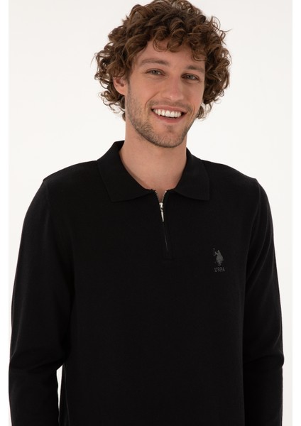 Erkek Siyah Kazak /triko 50308569-VR046 fiyatları