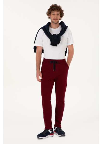 Erkek Bordo Eşofman Altı 50307803-VR014