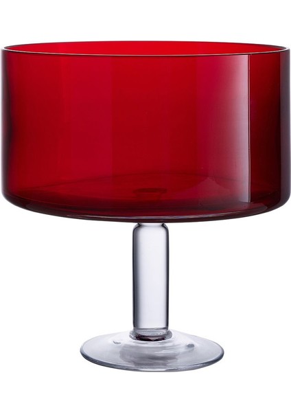 Kırmızı Ayaklı Servis 22 cm