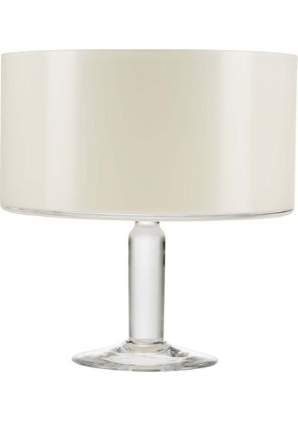 Ayaklı Servis 22 cm Opal Krem