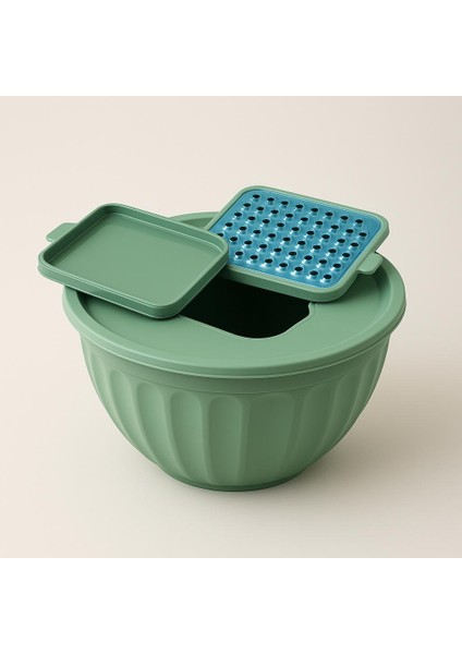 4 Prc Eğimli Rendeli Karıştırma Plastik Mikser Kabı fiyatları