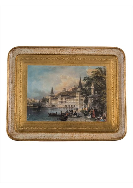 Çengelköy Kuleli Tepsi 34X42 cm