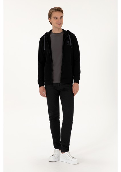 Erkek Siyah Hırka (Örme) 50307765-VR046 fırsatları