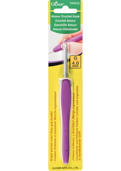 Amour Crochet Hook Yumuşak Saplı Yün Tığ