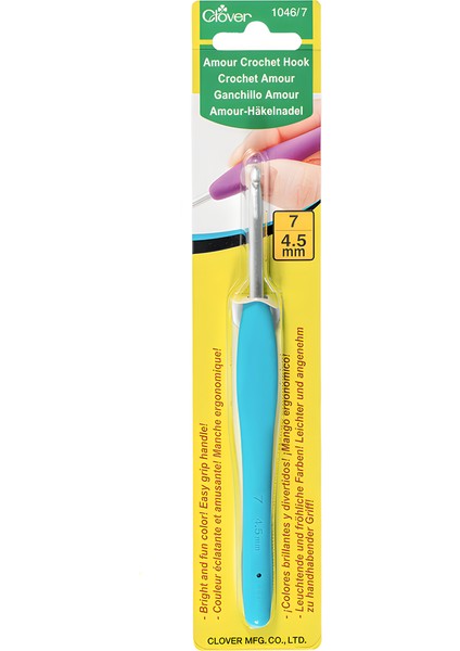 Amour Crochet Hook Yumuşak Saplı Yün Tığ