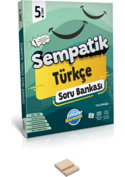 5. Sınıf Sempatik Türkçe Soru Bankası ve Telefon Standı