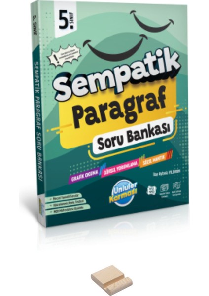 5. Sınıf Sempatik Paragraf Soru Bankası ve Telefon Standı
