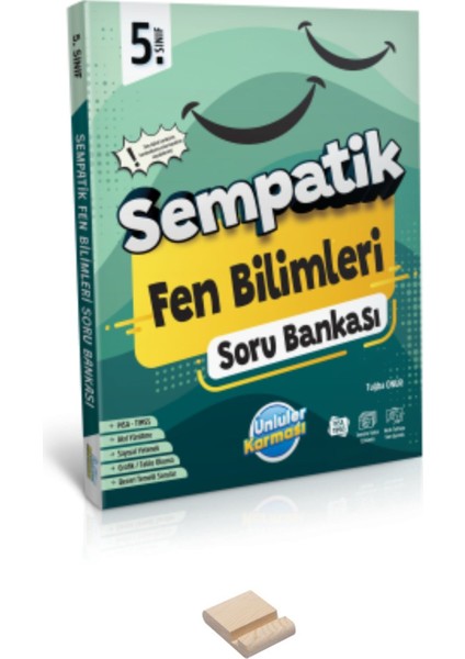 5. Sınıf Sempatik Fen Bilimleri Soru Bankası ve Telefon Standı