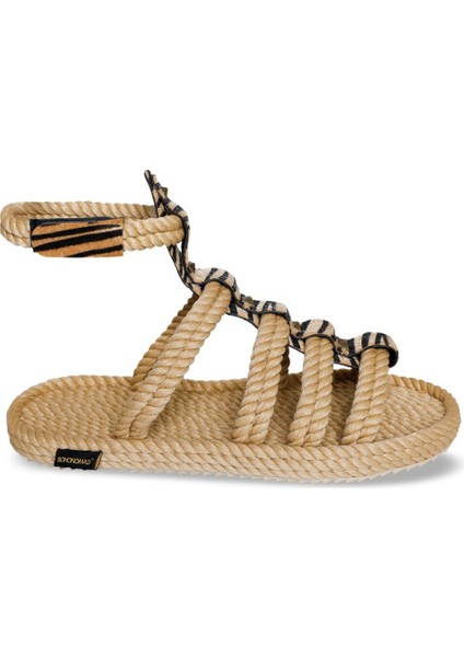 Srg.zeb Serengeti Bej Zebra Kadın Sandalet modelleri