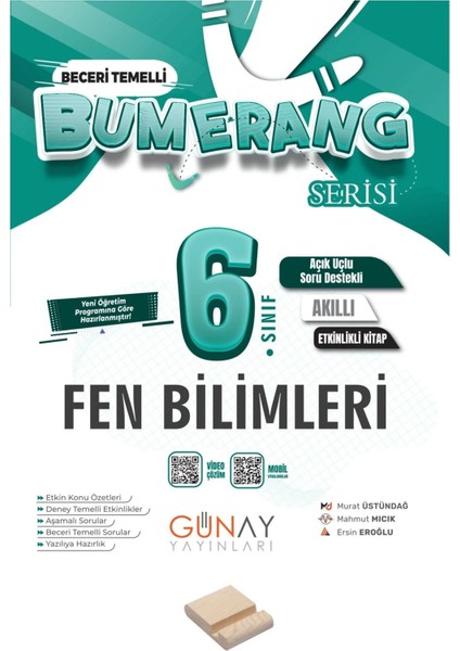 6. Sınıf Bumerang Etkinlikli Fen Bilimleri+ Telefon Standı