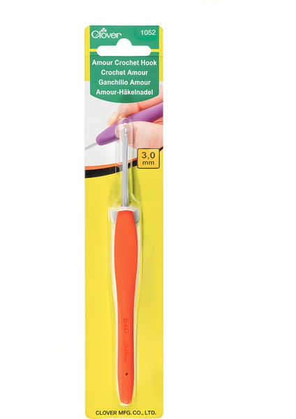 Amour Crochet Hook Yumuşak Saplı Yün Tığ