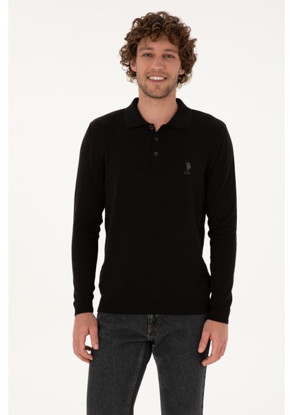 Erkek Siyah Kazak /triko 50307799-VR046