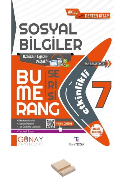 7. Sınıf Bumerang Etkinlikli Sosyal Bilgiler ve Telefon Standı