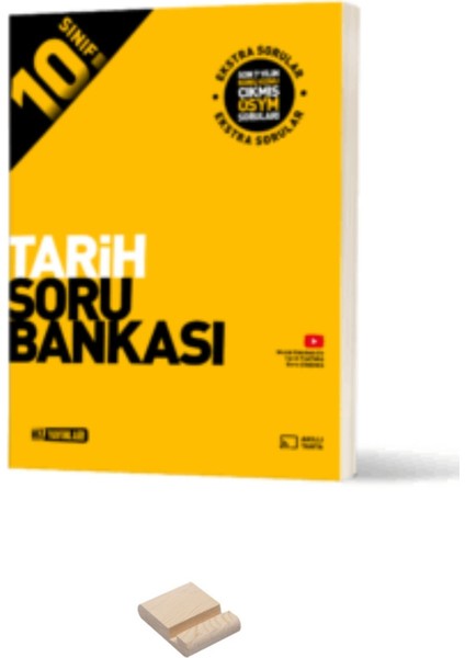 10. Sınıf Tarih Soru Bankası ve Telefon Standı