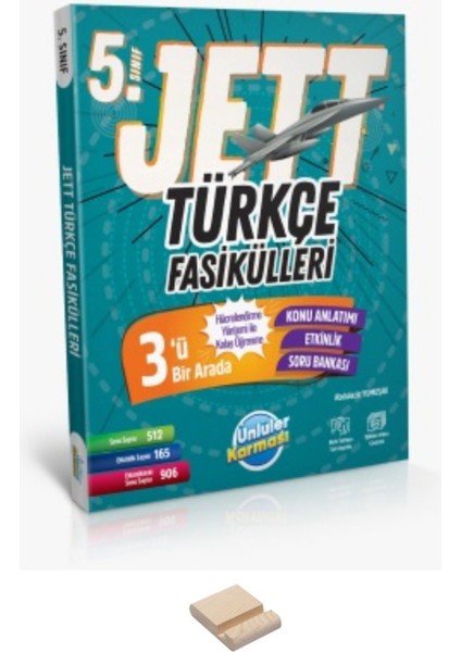 5. Sınıf Jett Türkçe Fasikülleri ve Telefon Standı
