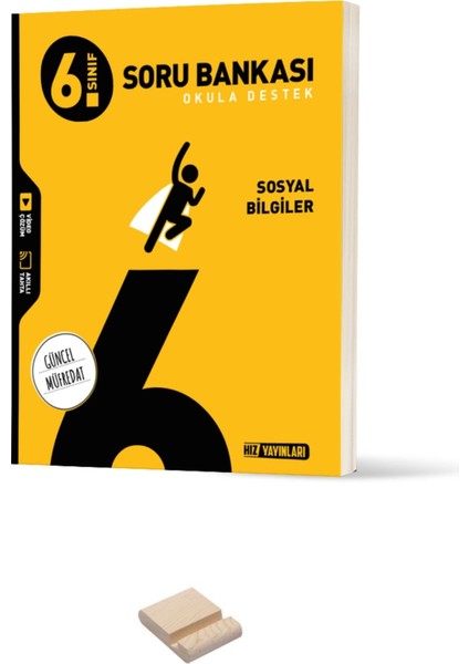 6 Sınıf Sosyal Bilgiler Soru Bankası ve Telefon Standı