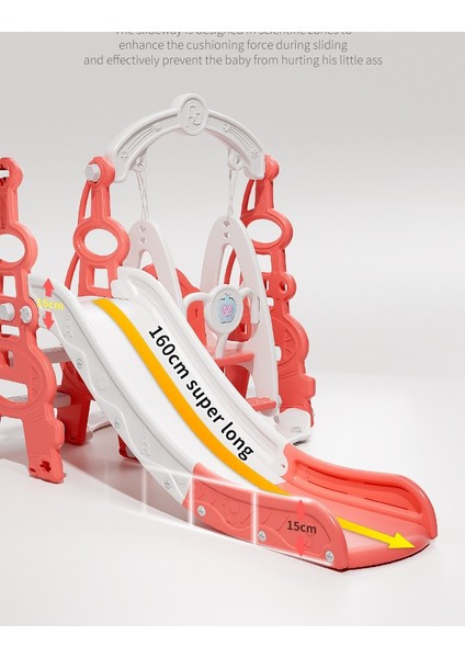 6’sı 1 Arada Çok Fonksiyonlu Çocuk Oyun Set Basketbol, Salıncak, Kaydırak, Futbol Kalesi Atış Yeri fırsatları